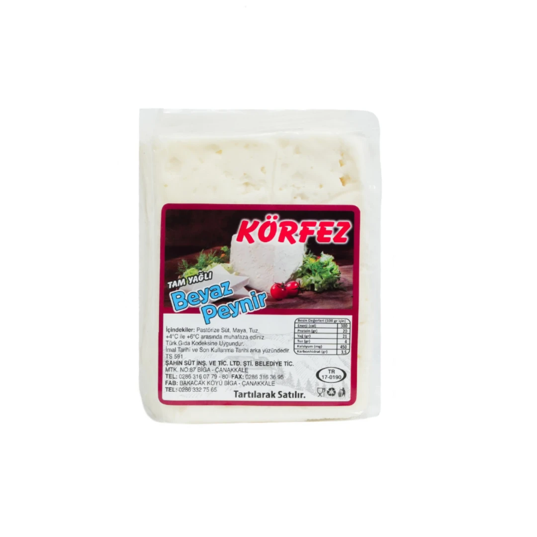 Körfez  Tam Yağlı Beyaz Peynir (İnek-Koyun-Keçi  Karışık)